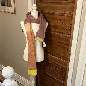 Anthropologie Multicolor Knit Scarf